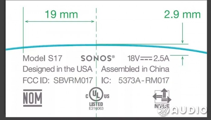 两款Sonos新设备通过FCC认证 其中一款为Sonos Amp继任者-我爱音频网