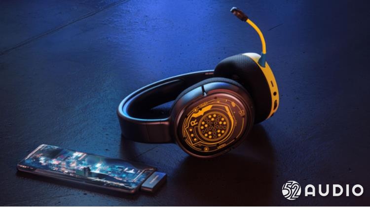 赛睿联名CDPR推出《赛博朋克2077》主题无线耳机-我爱音频网