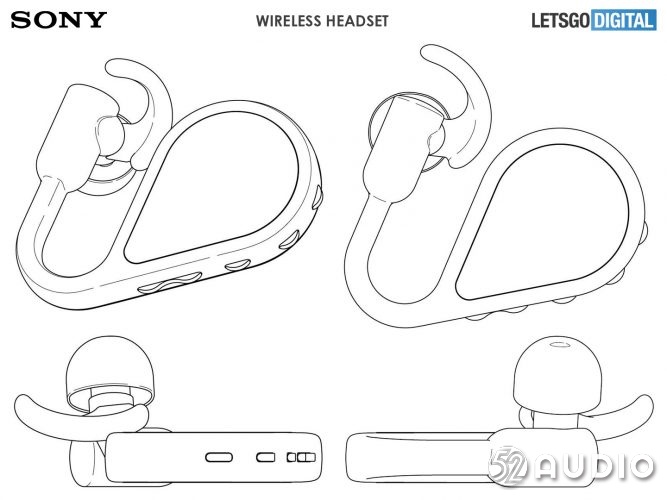 索尼无线耳机新专利曝光 可搭配头盔使用-我爱音频网