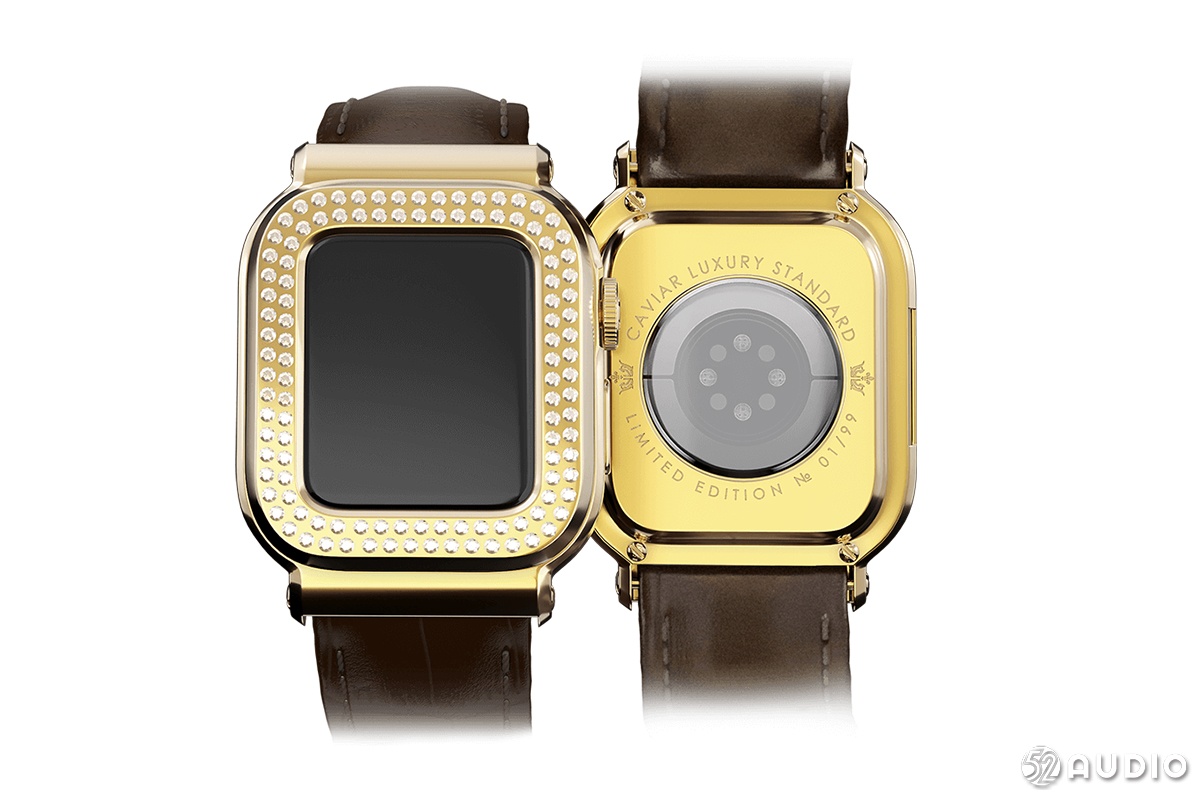 奢华品牌 Caviar 联名苹果推出限定版 Apple Watch，售价30万-我爱音频网
