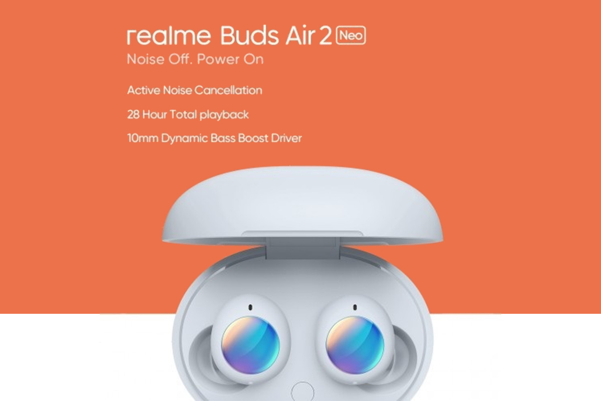 全新渐变幻彩设计，realme Buds Air 2 Neo真无线降噪耳机来了-我爱音频网