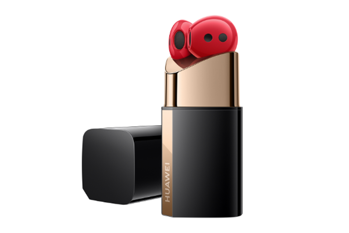 华为推出FreeBuds Lipstick真无线耳机，礼盒包装，独特口红设计-我爱音频网