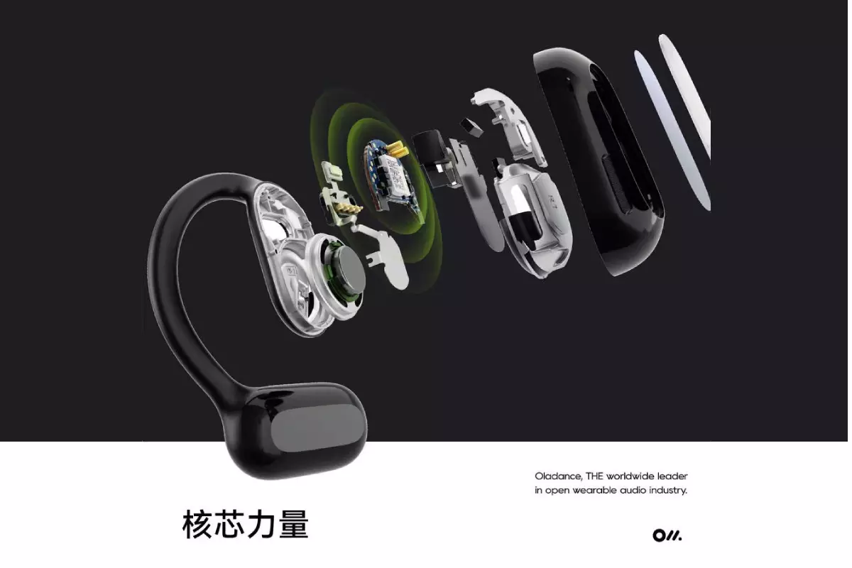颠覆产品认知，Oladance全开放式耳机OWS，多项专利实现智能聆听体验-我爱音频网