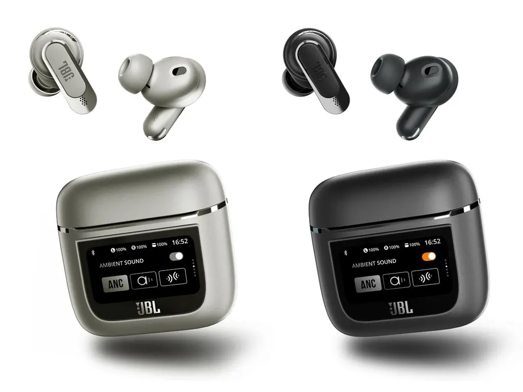 JBL推出Tour Pro 2耳机：在充电盒上配1.45吋屏幕-我爱音频网