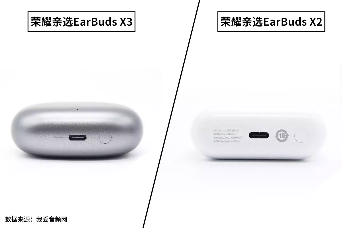 荣耀亲选EarBuds X3和EarBuds X2拆解对比，外观、功能配置同步升级-我爱音频网