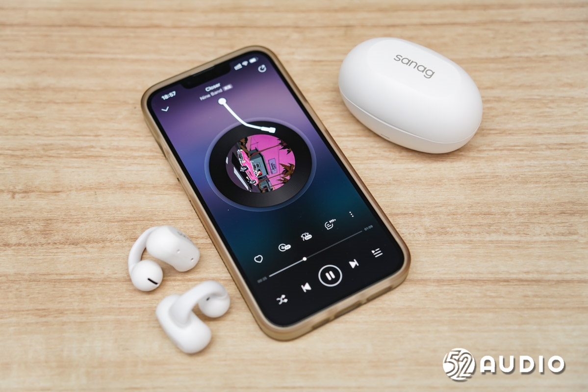 sanag塞那Z50S耳机评测，耳夹式佩戴开放聆听，定向传音准确清晰-我爱音频网