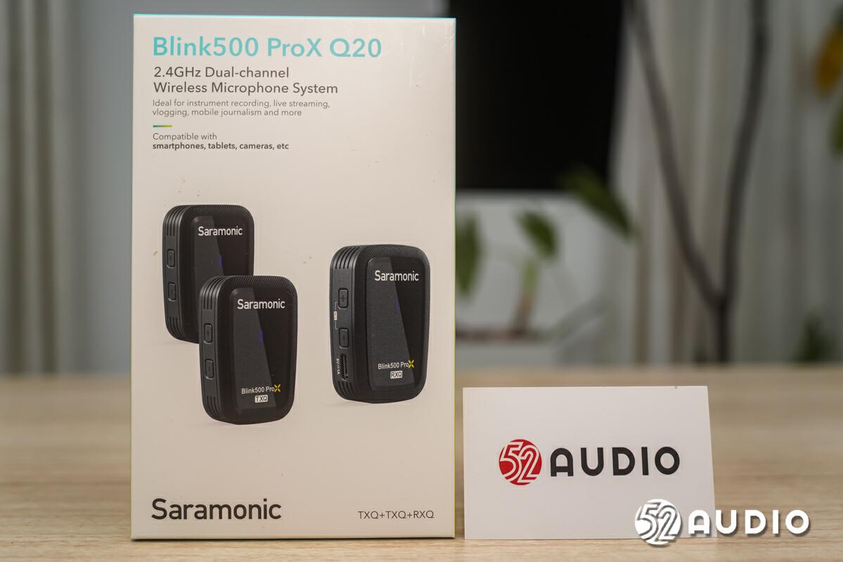 枫笛Blink500 ProX Q20无线麦克风评测，小块头有大能量，能装进口袋的实力派-我爱音频网