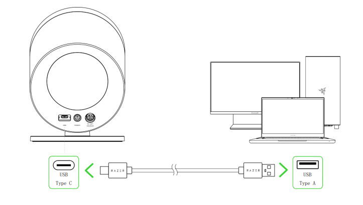 雷蛇天狼星V2专业版音箱评测：能发出CHROMA幻彩RGB光效的桌面游戏音箱！-我爱音频网